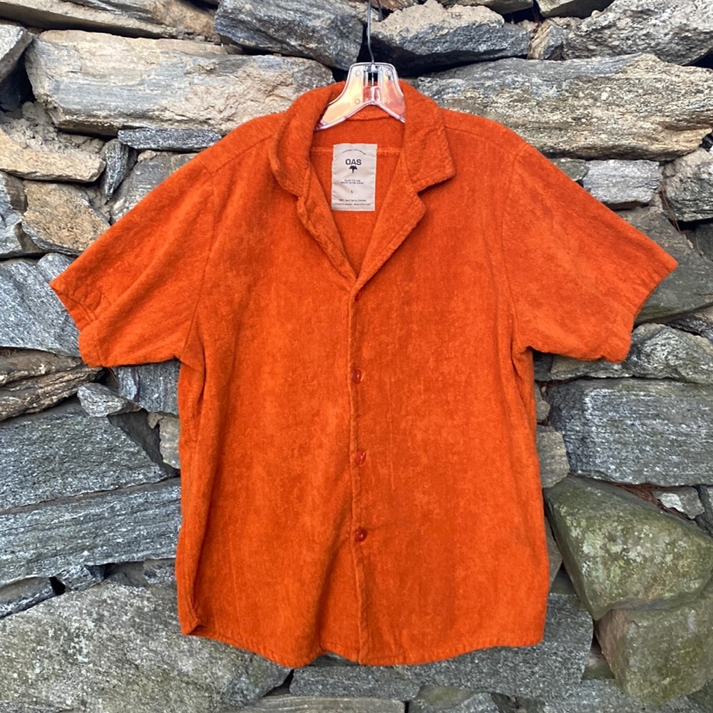 OAS Terry Camp Shirt size L
